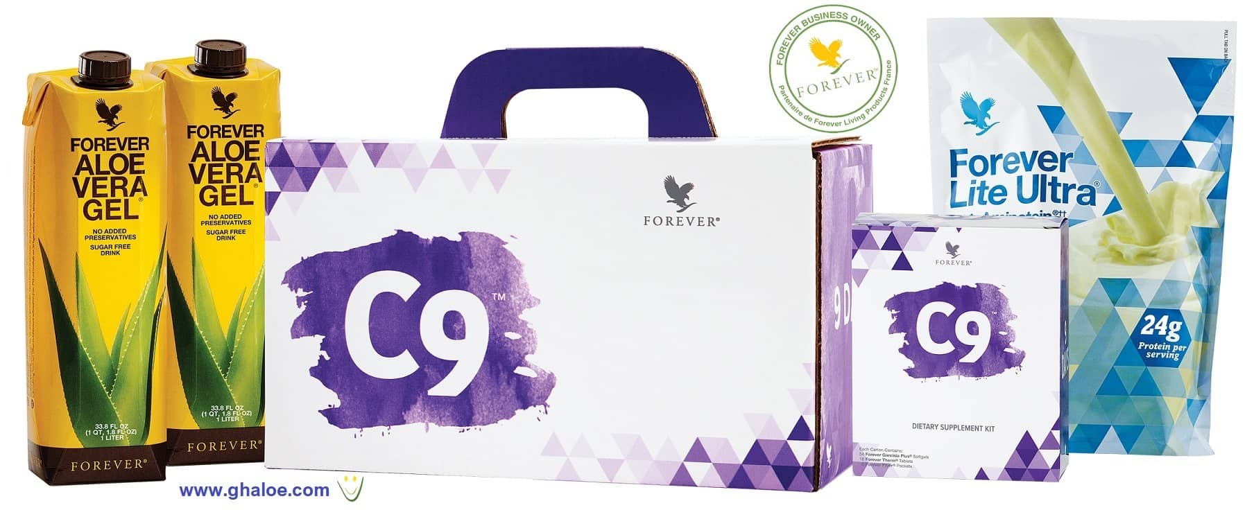 Miniature 2 de C9 Aloe Vera Vanille Nouveau Pack 2025