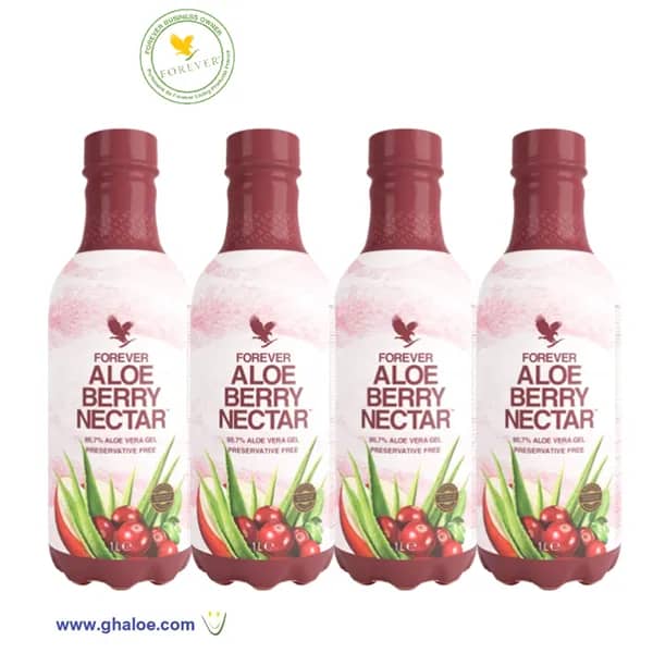 Miniature 1 de 4-Pack Forever Aloe Berry Nectar - 4 x 1 Litre