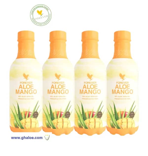 Miniature 1 de 4-Pack Forever Aloe Mango - 4 x 1 Litre
