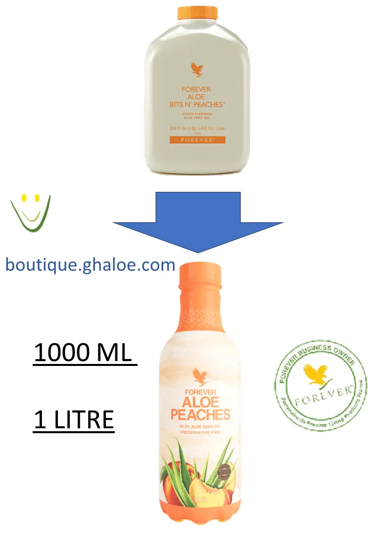 Miniature 2 de Forever Aloe Pêche (Aloe Peaches)
