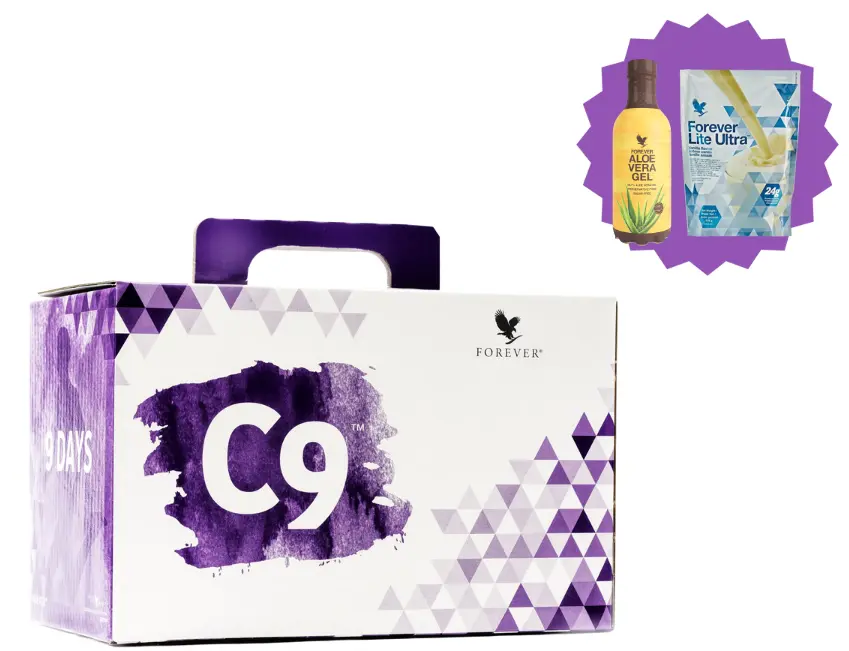 C9 Aloe Vera Vanille Nouveau Pack 2025