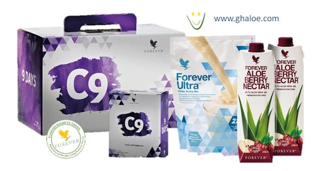 Programme C9 de ForeverLiving Berry et Vanille